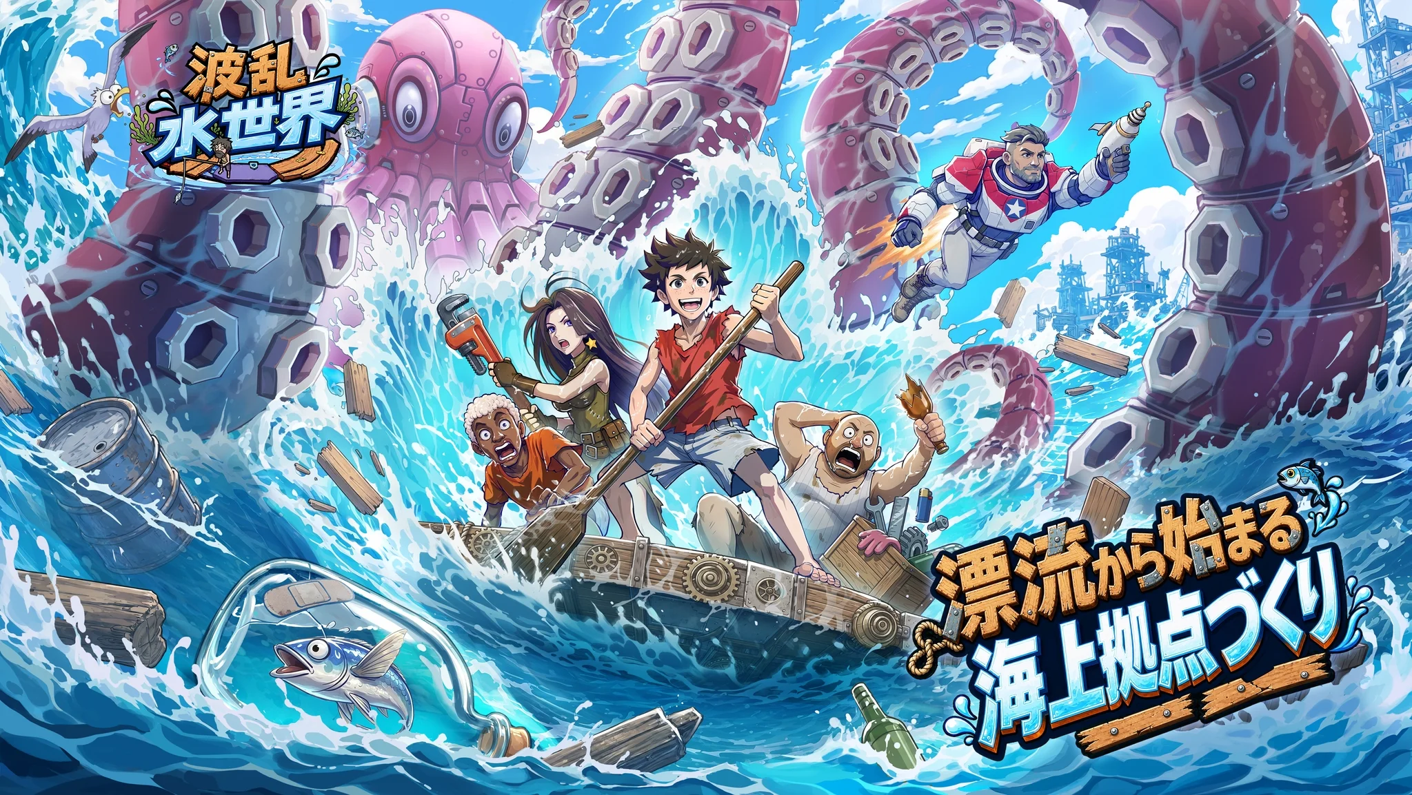 Wild Water World买量拆解:国内爆火小游戏出海情况如何?