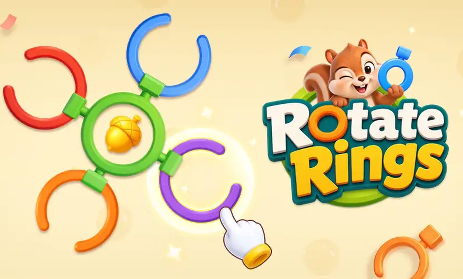 《Rotate Rings》九月买量素材拆解:解密副玩法出游戏,半个月内登顶美国免费榜?